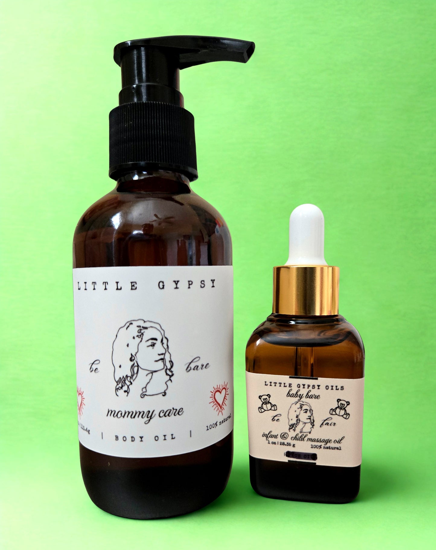 * NEW * Mommy Care/Baby Bare Oils Set
