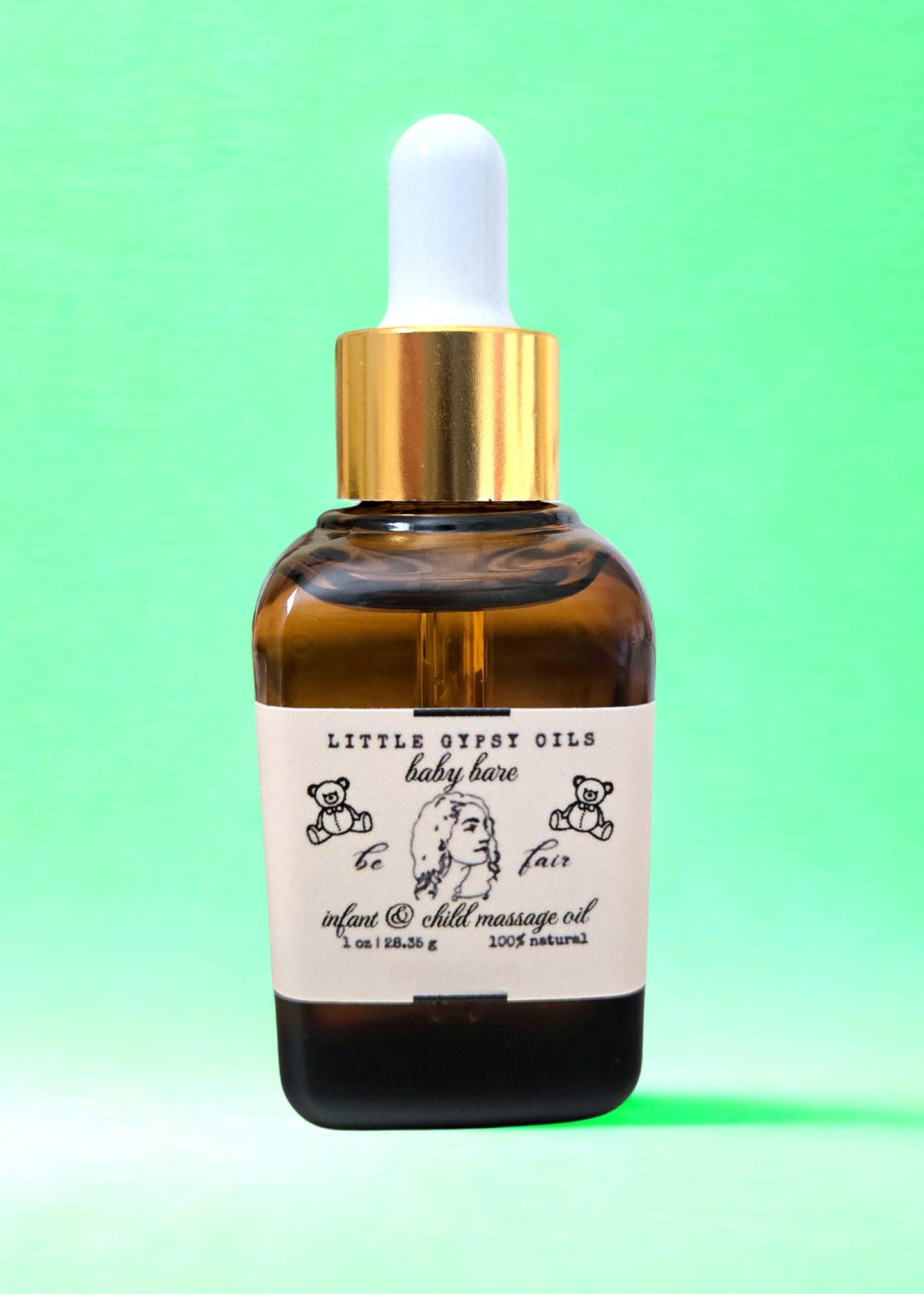 * NEW * Baby Bare Infant & Toddler Massage Oil